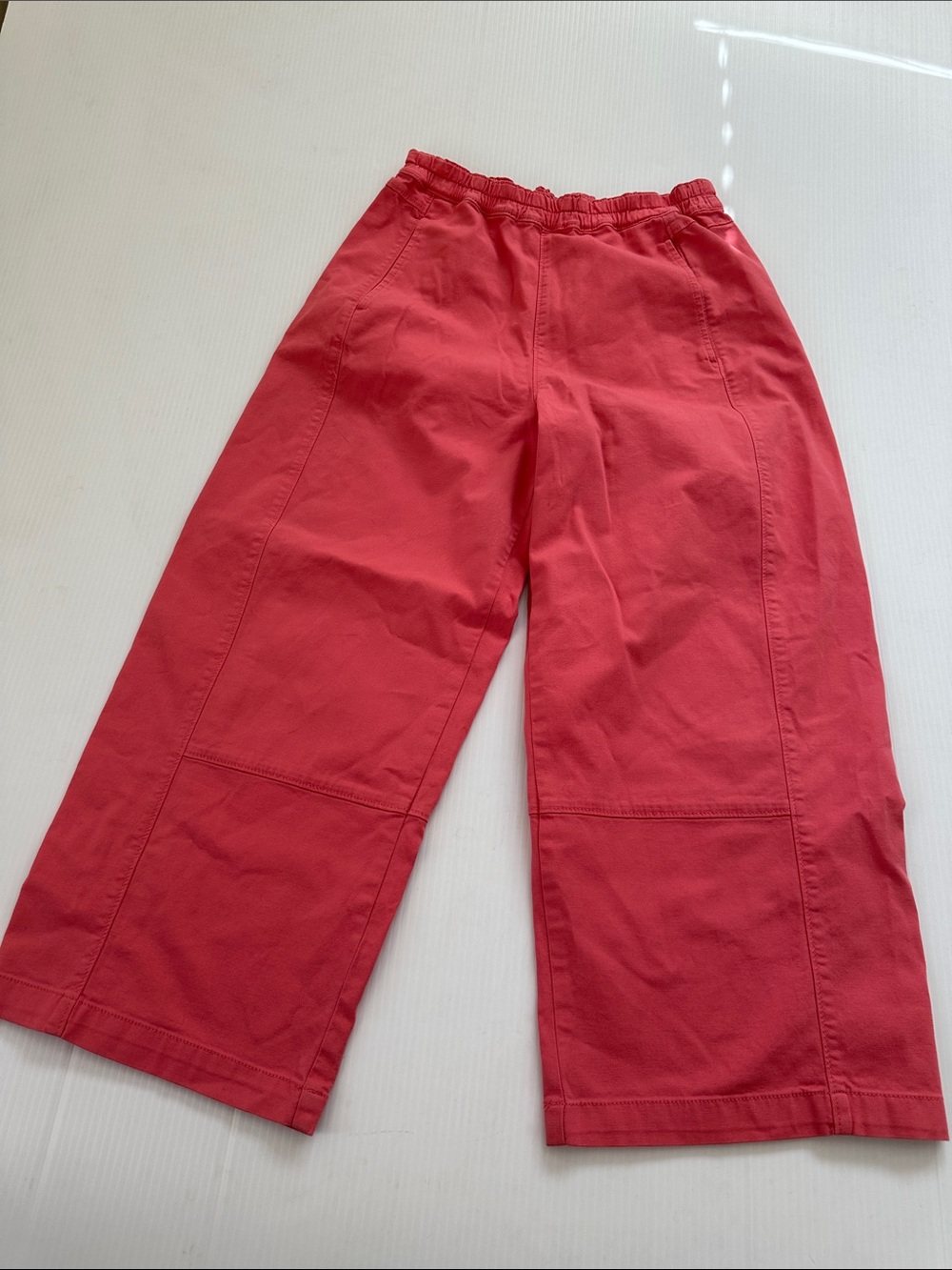 Anthropologie Coral Wide-Leg Pants - Picture 2 of 14